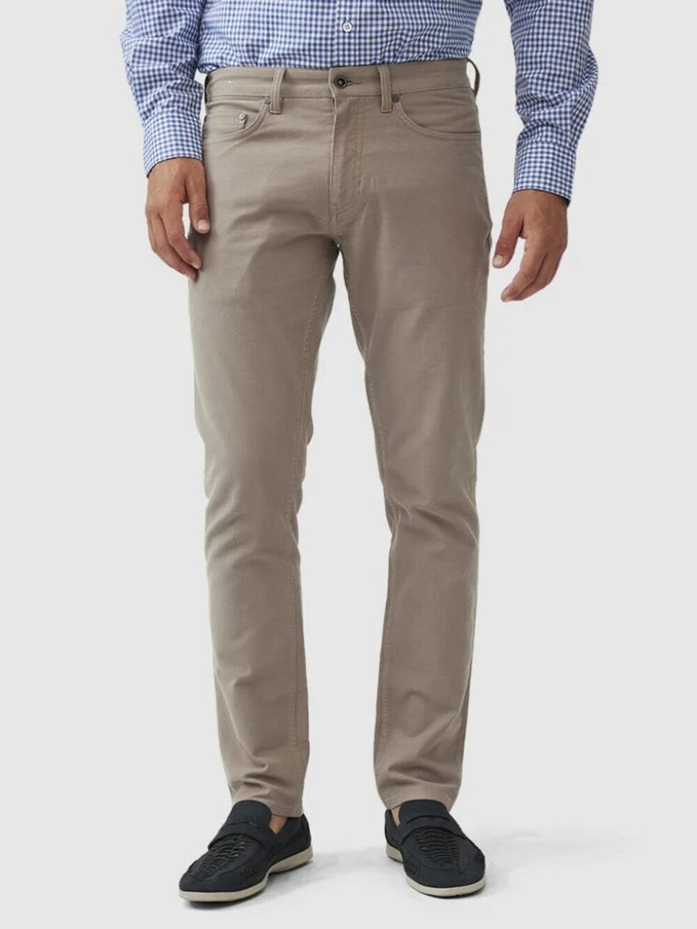 Rodd & Gunn Station Road Staight Jeans in Sable Tan Mens 30R